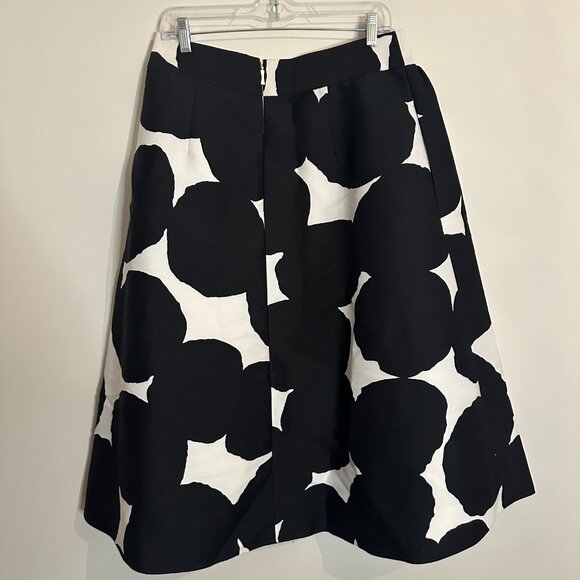 Kate Spade Make Magic Blot Dot Midi Skirt A Line Inkblot Preppy Chic - 12 - Picture 4 of 6